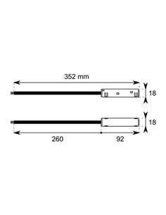 R-Conex magnetic track connector - Conalux 2