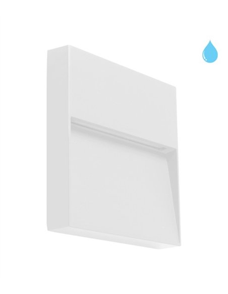 907 wall light - Conalux - Outdoor square lamp