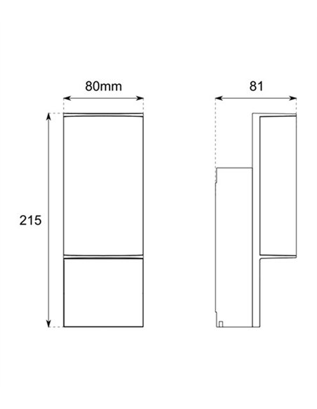 Calero outdoor wall light - Conalux - Modern lamp IP44 Calero outdoor wall light - Conalux - Modern lamp IP44