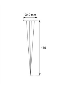 Ground spike for PIKA-19 - Conalux 2