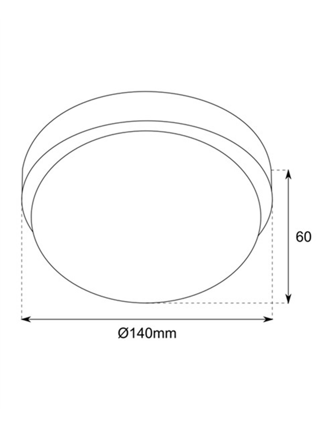 PLS5303 outdoor ceiling/wall light - Conalux - Round lamp, IP65 PLS5303 outdoor ceiling/wall light - Conalux - Round lamp, IP65
