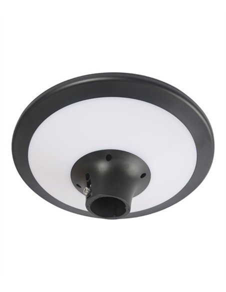 Solar outdoor street light - Conalux - Urban lamp in black Solar outdoor street light - Conalux - Urban lamp in black