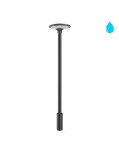 Solar outdoor street light - Conalux - Urban lamp in black 2