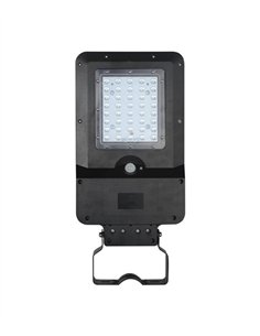 V-Solar street light - Conalux - Outdoor lamp with motion sensor, black finish 2