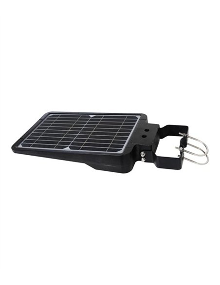 V-Solar street light - Conalux - Outdoor lamp with motion sensor, black finish