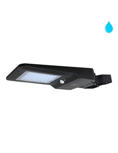 V-Solar street light - Conalux - Outdoor lamp with motion sensor, black finish
