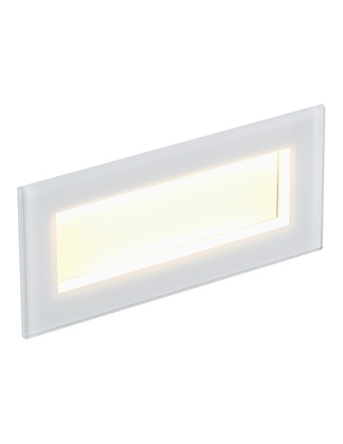 Step recessed outdoor lamp - Conalux - White step light, 2 sizes Step recessed outdoor lamp - Conalux - White step light, 2 sizes