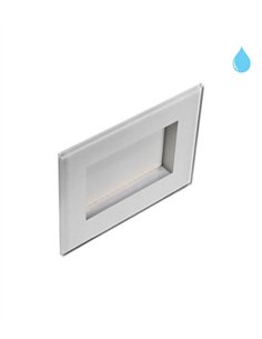 Step recessed outdoor lamp - Conalux - White step light, 2 sizes 2