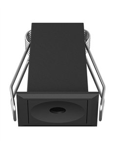 Dot S recessed spotlight - Conalux - Square black LED design