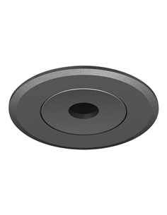 Dot R recessed lamp - Conalux - Black LED spotlight 4W 2