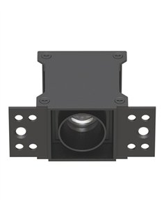 Hera SP recessed ceiling light - Conalux - Square design with 1 spotlight