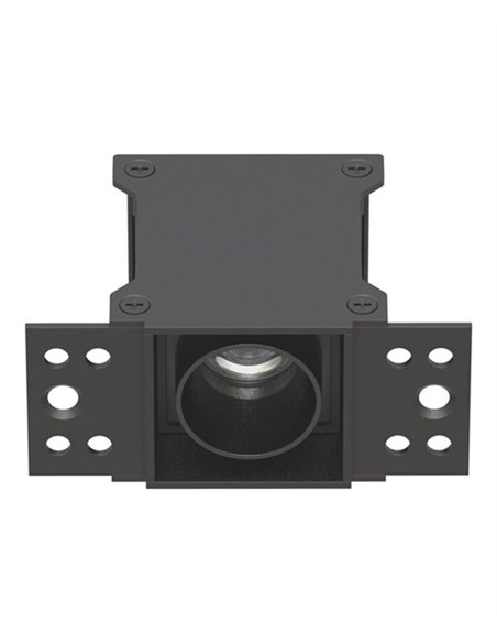 Hera SP recessed ceiling light - Conalux - Square design with 1 spotlight Hera SP recessed ceiling light - Conalux - Square design with 1 spotlight