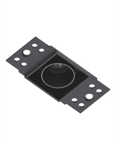 Hera SP recessed ceiling light - Conalux - Square design with 1 spotlight Hera SP recessed ceiling light - Conalux - Square design with 1 spotlight
