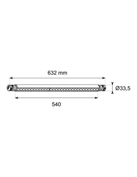 Cosmos 1 tubular lamp - Conalux - Linear LED lamp Cosmos 1 tubular lamp - Conalux - Linear LED lamp
