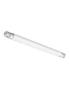 Cosmos 2 tubular linear luminaire - Conalux - LED lamp in white or black