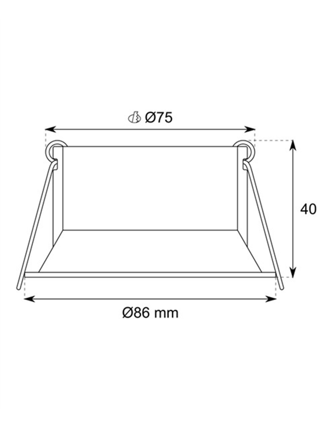 4200 recessed lamp - Conalux - GU10 recessed downlight 4200 recessed lamp - Conalux - GU10 recessed downlight