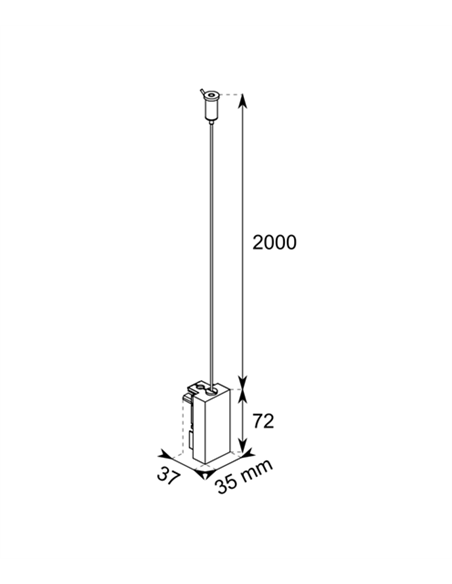 End cap accessory - Conalux - For models 6017/6018/6019 End cap accessory - Conalux - For models 6017/6018/6019