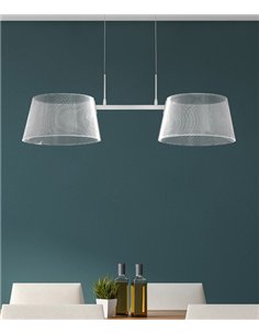 Bilbo pendant light - Conalux - Double PMMA shades