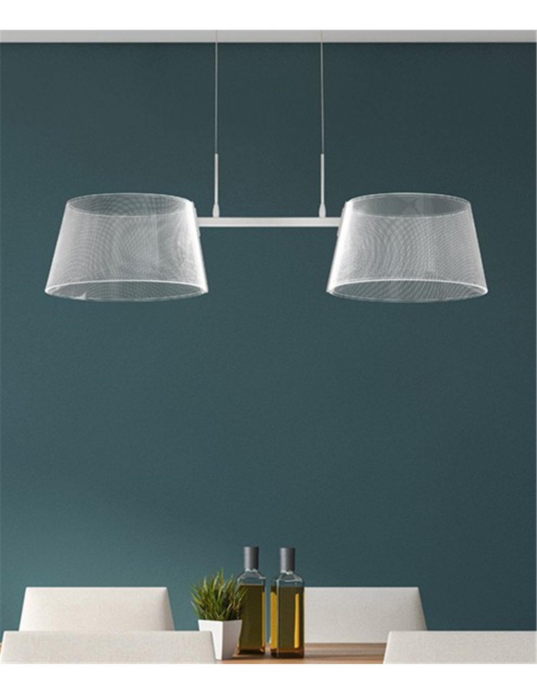 Bilbo pendant light - Conalux - Double PMMA shades Bilbo pendant light - Conalux - Double PMMA shades