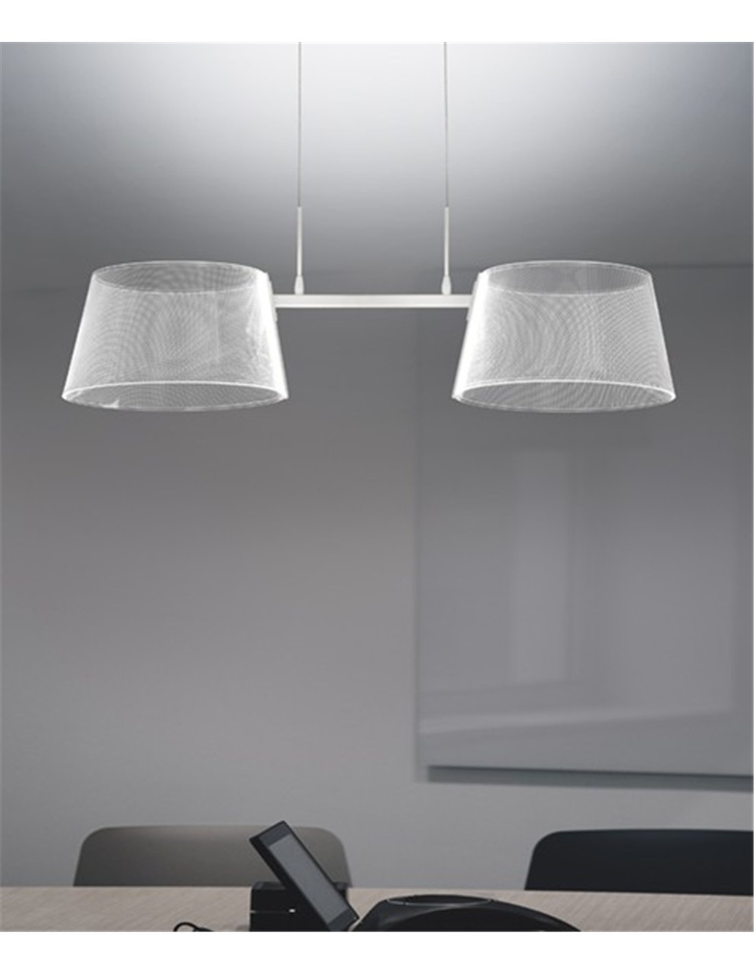 Bilbo pendant light - Conalux - Double PMMA shades Bilbo pendant light - Conalux - Double PMMA shades