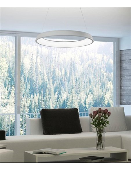 Estocolmo pendant light - Conalux - Round shade Estocolmo pendant light - Conalux - Round shade