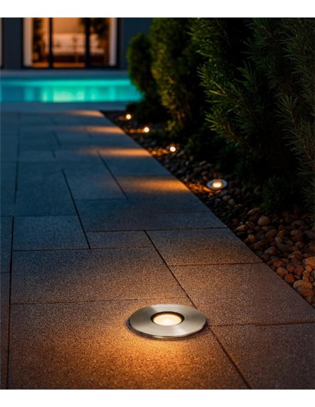 Lugo recessed ground spotlight - Conalux - Round outdoor lamp Lugo recessed ground spotlight - Conalux - Round outdoor lamp