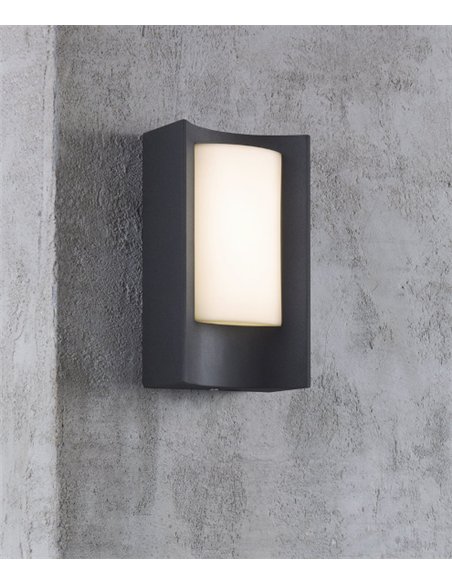 Kata outdoor wall light - Conalux - Black wall light