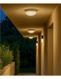 PLS5303 outdoor ceiling/wall light - Conalux - Round lamp, IP65