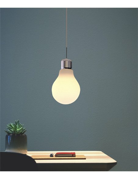 Idea pendant light - Conalux - Bulb-shaped lamp