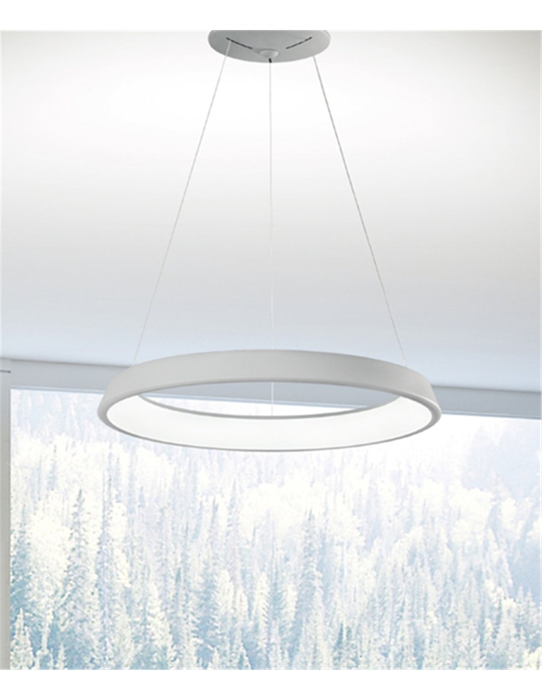Estocolmo pendant light - Conalux - Round shade Estocolmo pendant light - Conalux - Round shade