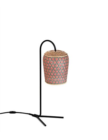 Pikul table lamp - PET Lamp - Bamboo natural fibre shade