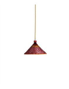 Eperara-Siapidara Single S-B pendant lamp - PET Lamp - Handmade lamp in natural fibre