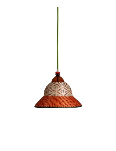 Eperara-Siapidara Single L-A pendant light - PET Lamp - Decorative handmade lamp