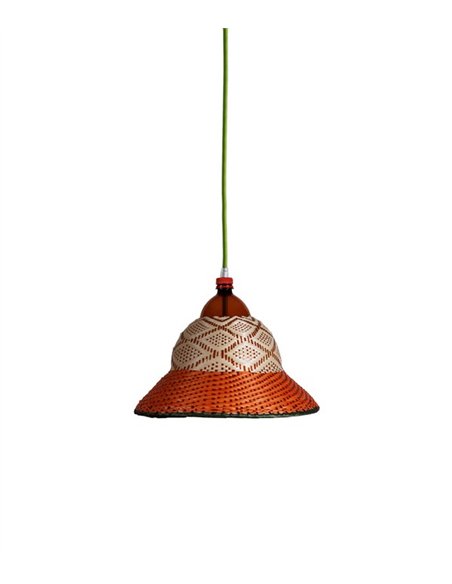 Eperara-Siapidara Single L-A pendant light - PET Lamp - Decorative handmade lamp