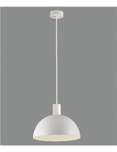 Tiga ceiling pendant light - ACB - Semi-spherical shade in 2 sizes 2