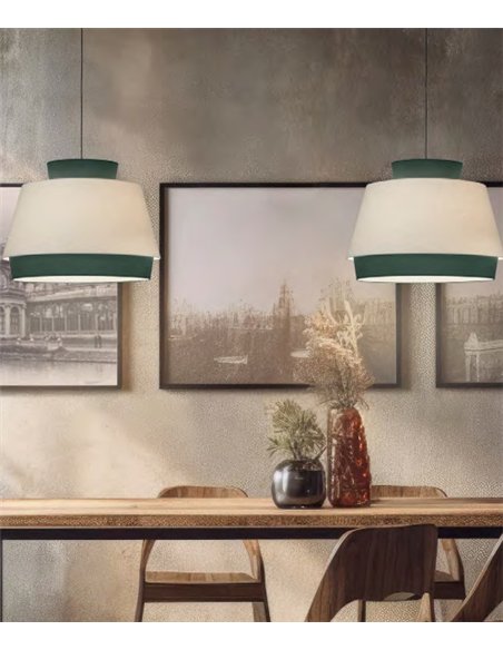 Lámpara colgante de algodón Aspen – Acb Iluminación