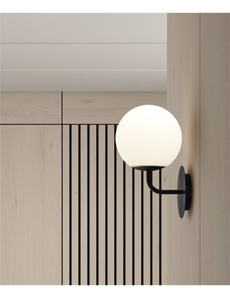 Parma wall light - ACB - Ball light, Old gold finish, Bathroom light IP44