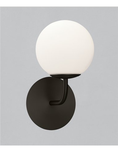 Parma wall light - ACB - Ball light, Old gold finish, Bathroom light IP44