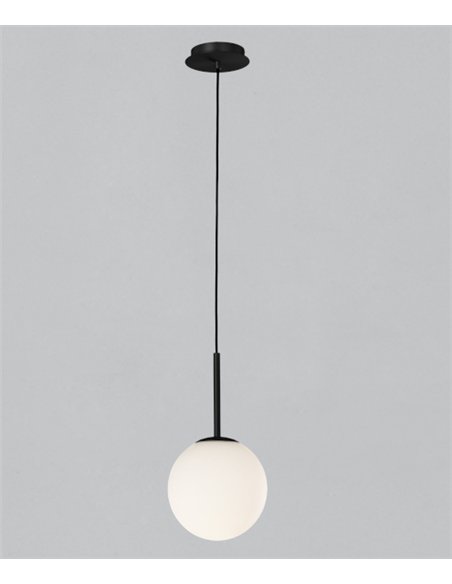 Parma pendant light - ACB - Ball light in antique gold finish, Available in 2 sizes