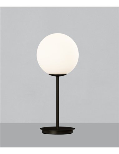 Parma table lamp - ACB - Ball light in old gold, Height: 41 cm