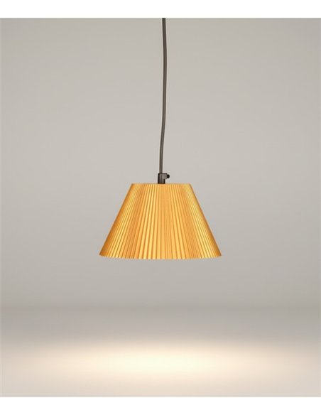 Plika wall light - Pedret Lighting - Sustainable lamp made of 3D-printed bioplastic