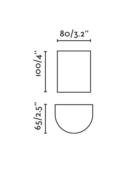 Sole wall light - Faro - Ambient lighting, GU10 fitting