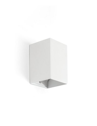 Lune wall lamp - Faro - White square wall light