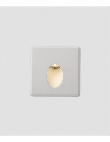 Tuk recessed wall lamp - Faro - LED plaster wall light