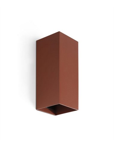 Lune wall light - Faro - Rectangular design with dual lighting