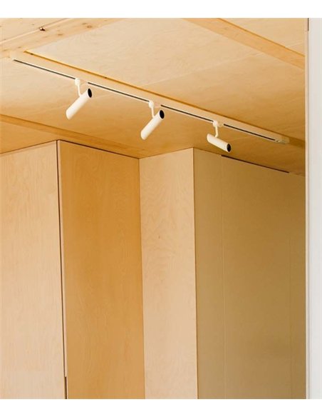 Leo three-phase track spotlight - Faro - Adjustable LED light