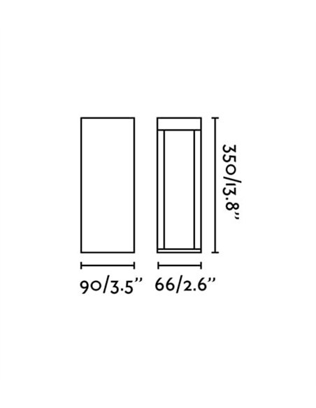 Cerler outdoor bollard - Faro - Outdoor lamp with adjustable light