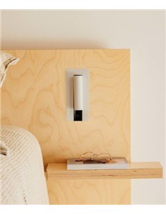 Gabo wall light - Faro - Reading lamp with adjustable reader