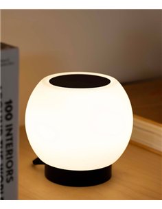 Moy table lamp - Faro - Minimalist black lamp