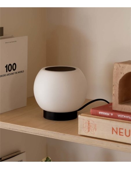 Moy table lamp - Faro - Minimalist black lamp